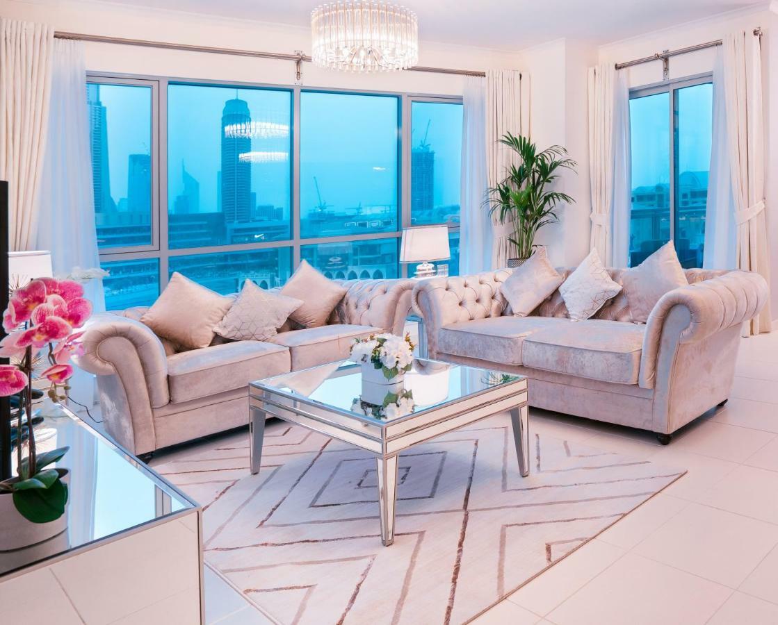 Elite Royal Apartment - Full Burj Khalifa & Fountain View - 2 Bedrooms And 1 Open Bedroom Without Partition Dubai Dış mekan fotoğraf
